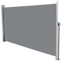 Kliknite za detalje - Bočna tenda Paravan za zaštitu od sunca i vetra 170 x 300 cm Siva