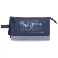 Kliknite za detalje - Pernica sa 3 pregrade Seldon Pepe Jeans 69643