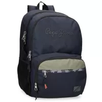 Kliknite za detalje - Ranac 46cm sa pregradama za laptop i tablet Pepe Jeans Cromwell black 67725