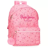Kliknite za detalje - Ranac 42cm sa pregradom za laptop Pepe Jeans Alenka pink 67123