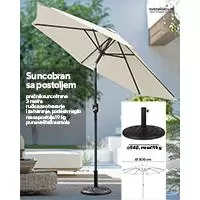 Suncobran sa postoljem