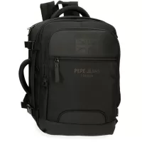 Kliknite za detalje - Kabinski ranac - putna torba sa odeljkom za laptop Pepe Jeans Bromley black 70628