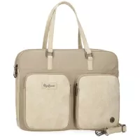 Kliknite za detalje - Ženska poslovna torba sa pregradom za laptop PJL Jana beige 71460