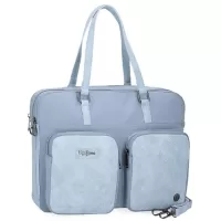 Kliknite za detalje - Ženska poslovna torba sa pregradom za laptop PJL Jana blue 71460