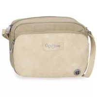 Kliknite za detalje - Ženska torbica 21cm Pepe Jeans Jana beige 71455