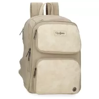 Kliknite za detalje - Ranac 37cm sa pregradom za laptop Pepe Jeans Jana beige 71421