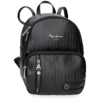 Kliknite za detalje - Modni ranac 25cm Pepe Jeans Sprig black 79120