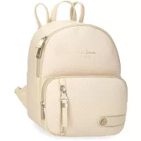 Kliknite za detalje - Modni ranac 25cm Pepe Jeans Sprig beige 79120