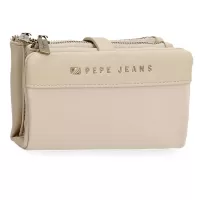Kliknite za detalje - Ženski novčanik na preklop 14cm Pepe Jeans Morgan beige 79283