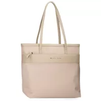 Kliknite za detalje - Ženska torba na rame sa pregradom za laptop Pepe Jeans Morgan beige 79275