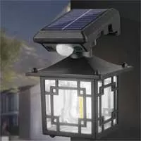 Kliknite za detalje - Solarna lampa Fenjer sa senzorom pokreta 5653