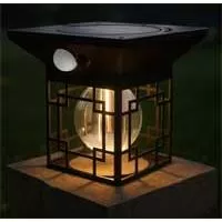Kliknite za detalje - Solarna lampa Fenjer sa senzorom pokreta 5679