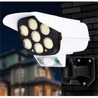 Kliknite za detalje - Podesiva solarna LED lampa u obliku kamere sa PIR senzorom 5716