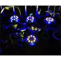 Kliknite za detalje - 4 Višebojne solarne lampe za dekoraciju dvorišta 5705