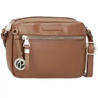 Kliknite za detalje - Torbica od eko kože na rame Pepe Jeans Elia brown 79455