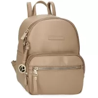 Kliknite za detalje - Ženski modni ranac 25cm od eko kože PJL Elia beige 79420