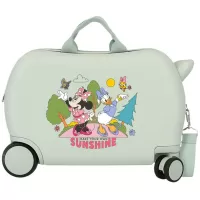 Kliknite za detalje - Dečiji kofer za put i vožnju Disney Minnie Sunshine mint 47710