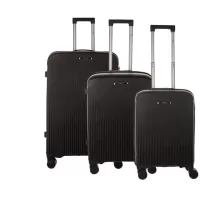 Kliknite za detalje - Koferi od polipropilena 53cm/62cm/72cm Enova Tokyo mystic black 525340
