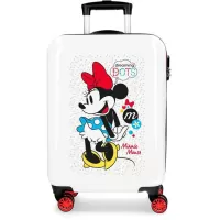 Kliknite za detalje - Putni kofer 55cm Disney Minnie Dots white 46817