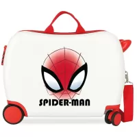 Kliknite za detalje - Dečiji kofer 50cm za put i vožnju Spiderman Authentic white 42598