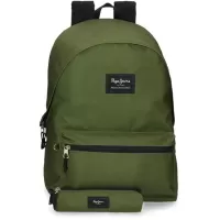 Kliknite za detalje - Školski ranac i pernica Komplet Pepe Jeans Aris dark green 63392