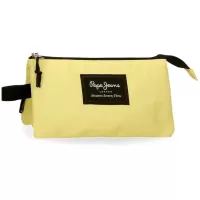 Kliknite za detalje - Pernica sa 3 pregrade Pepe Jeans Aris lemon 63243