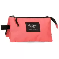 Kliknite za detalje - Pernica sa 3 pregrade Pepe Jeans Aris coral 63243