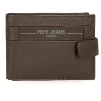 Kliknite za detalje - Muški kožni novčanik Pepe Jeans Checkbox brown 78833
