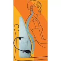Kliknite za detalje - Anatomski lumbalni jastuk od memori pene