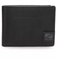 Kliknite za detalje - Kožni novčanik na preklop PJL Topper black 78531