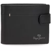 Kliknite za detalje - Muški novčanik od prirodne kože PJL Staple black 78433