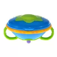Kliknite za detalje - Nuby Wacky činija sa drškama i poklopcem plava N-5207