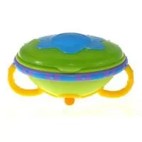 Kliknite za detalje - Nuby Wacky činija sa drškama i poklopcem zelena N-5207