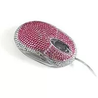 Kliknite za detalje - USB Optički Miš obložen cirkonima - Satzuma Diamond Mouse