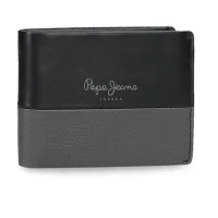 Kliknite za detalje - Kožni novčanik za muškarce Pepe Jeans Dual black 78331