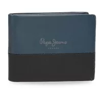 Kliknite za detalje - Kožni novčanik za muškarce Pepe Jeans Dual blue 78331