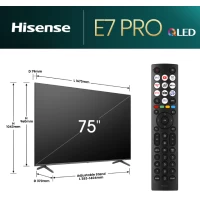 HISENSE 75 inča 75E7NQ PRO QLED 4K UHD Smart TV