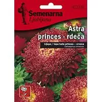Kliknite za detalje - Seme Lepa Kata Princes - crvena - Callistephus chinensis 5 kesica 2276