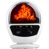 Kliknite za detalje - Raf R.1600 Mini KeramiČka Grejlica Sa Efektom Kamina Bela 1500w