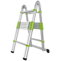 Kliknite za detalje - FIELDMANN FZZ 4006 Teleskopske merdevine preklopne 4.4m
