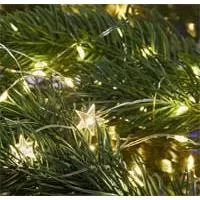 Kliknite za detalje - Novogodišnje lampice na baterije Star 20 LED