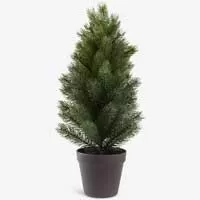 Kliknite za detalje - Novogodišnja stona jelka u saksiji V48cm