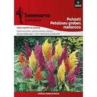 Kliknite za detalje - Cveće Petlova kresta paperjasta - mešavina - seme 5 kesica Celosia argentea var. plumosa 2743