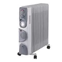Kliknite za detalje - Uljani radijator sa ventilatorom i 13 rebara 2900W Prosto UR-B22FT-13E