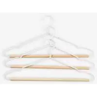 Vešalice 3kom. Metal-Drvo