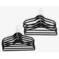 Vešalice 10 kom. Somot