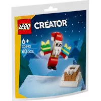 LEGO 30692 Božićna Zabava Oko Dimnjaka Sa Deda Mrazom