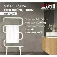 Utili Sušač Peškira 100W