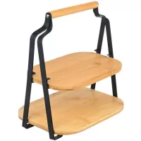 Kliknite za detalje - Estia Poslužavnik za serviranje na dva nivoa 01-20811 Kliknite za detalje - Estia Poslužavnik za serviranje na dva nivoa 01-20811