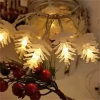 LED Lampice Šišarke Na Baterije